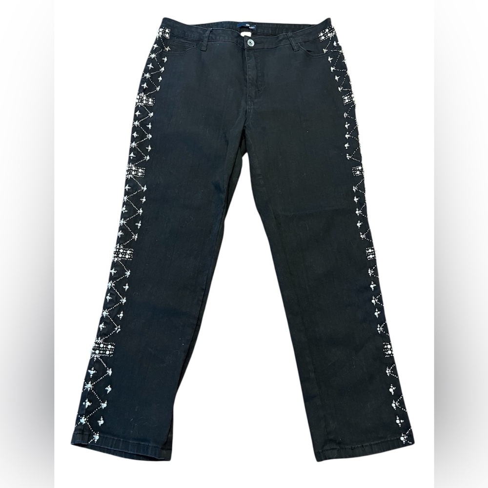 Denim 24/7 embellished jeans sz 18W